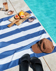 Cabana - 160cm Beach Towel, Whitsunday Blue (Navy)