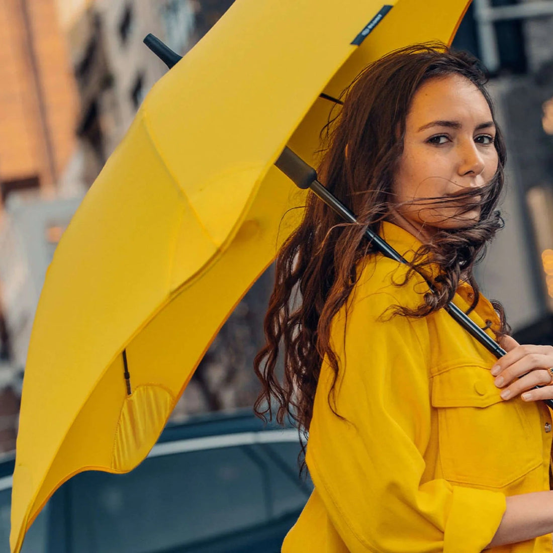 Classic - Street Umbrella, Citrus Yellow