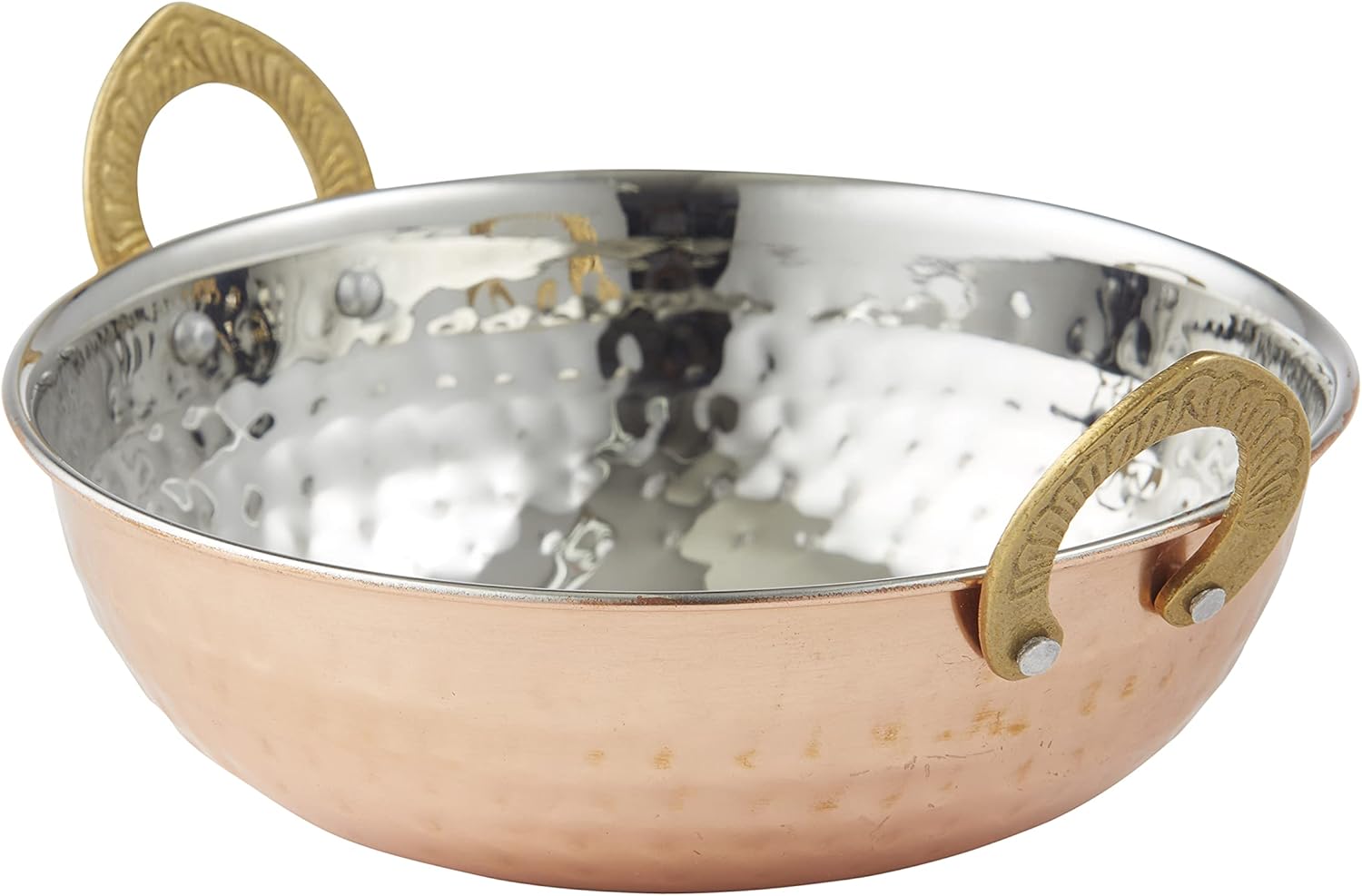 Dbl Wall Copper - 17cm Balti Dish