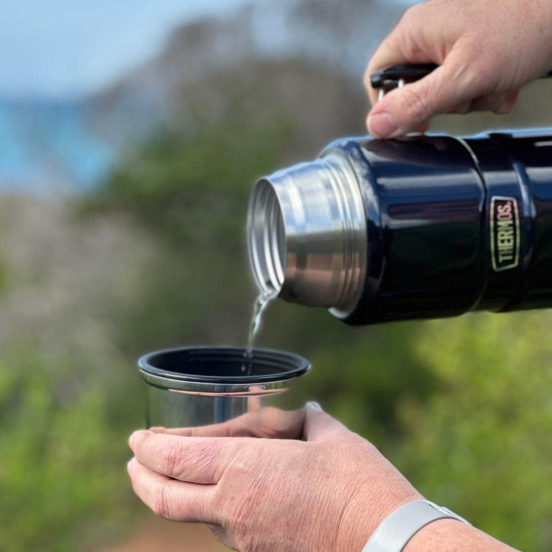 King - 2L St/Stl Insul. Flask, Blue