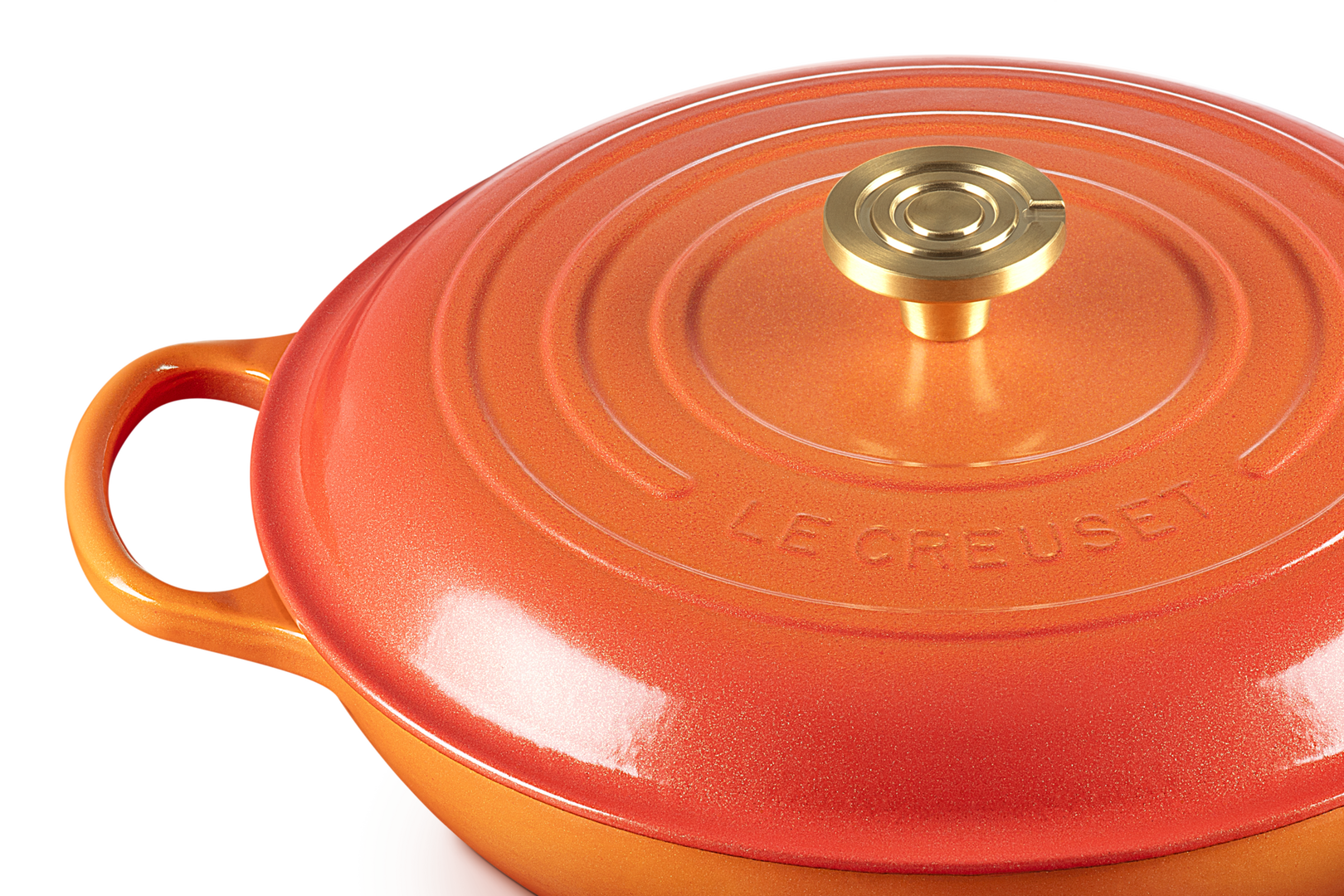 CI - 30cm Shallow Casserole, Ltd. Ed. Flamme Doree