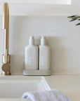 Kitchen Duo - 2x300ml w Tray, Stone