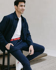 Lausanne - Braided Belt, Rich Red
