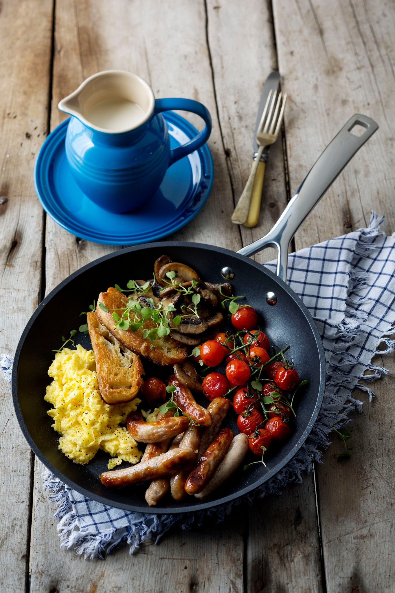 Toughened Non Stick - 24cm Shallow Fry Pan