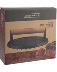 Grill Press - 17.5cm Cast Iron