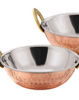 Dbl Wall Copper - 15cm Balti Dish