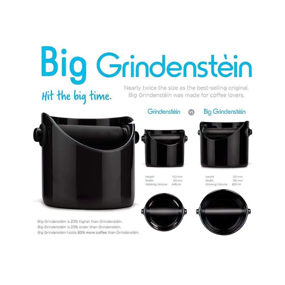 Big Grindenstein - Coffee Knock Box, Black