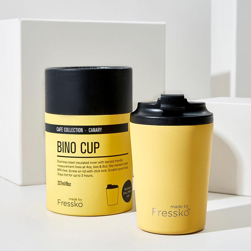 Bino - 230ml/8oz Cafe Cup, Canary
