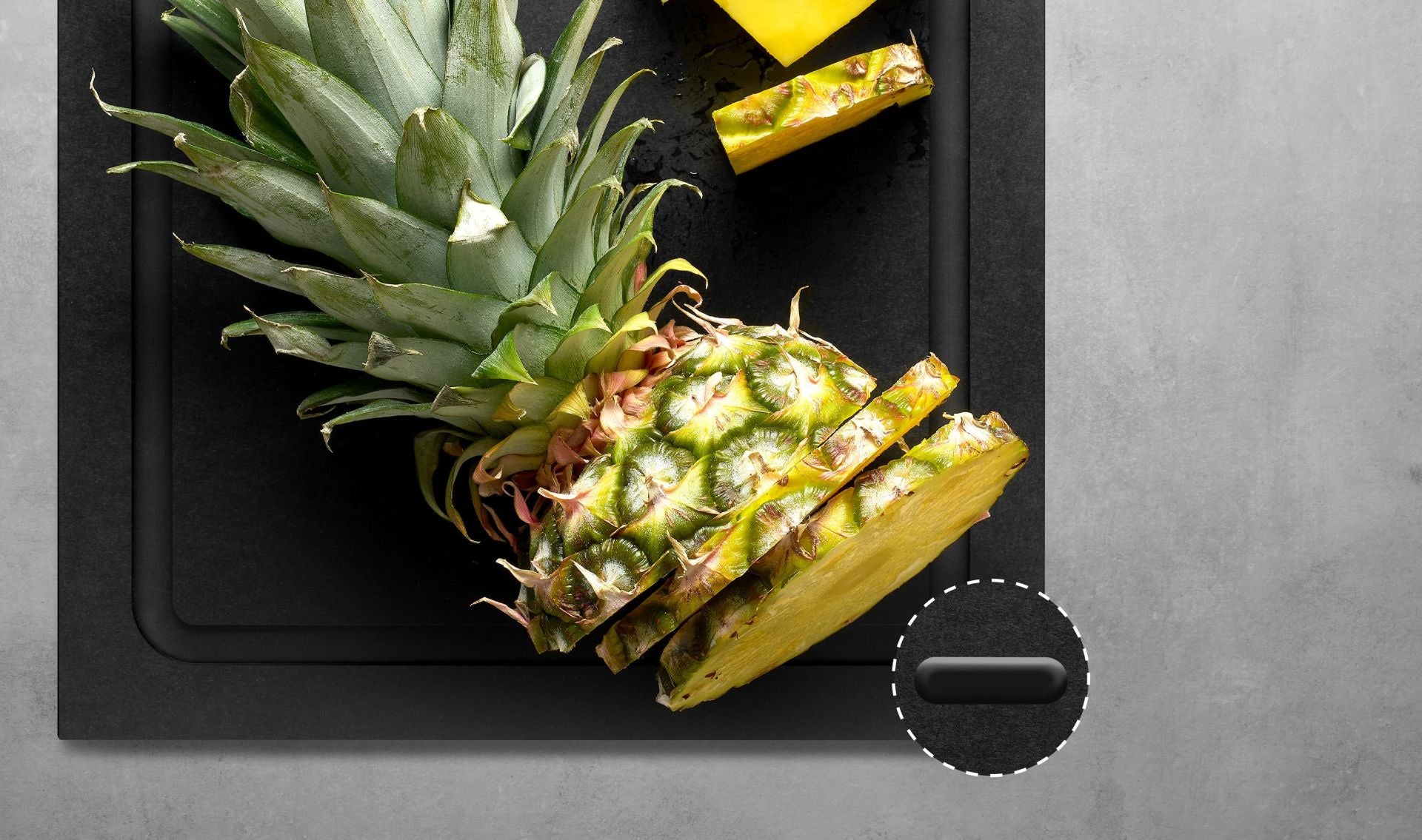 Cut & Serve - 35x25cm Board, Black