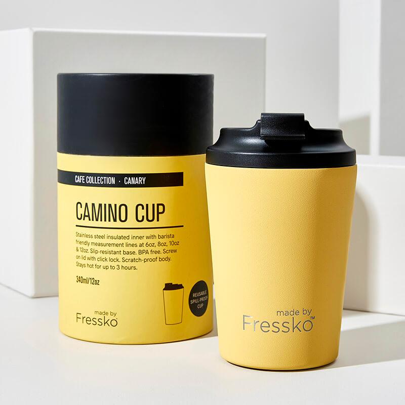Camino - 340ml/12oz Cafe Cup, Canary