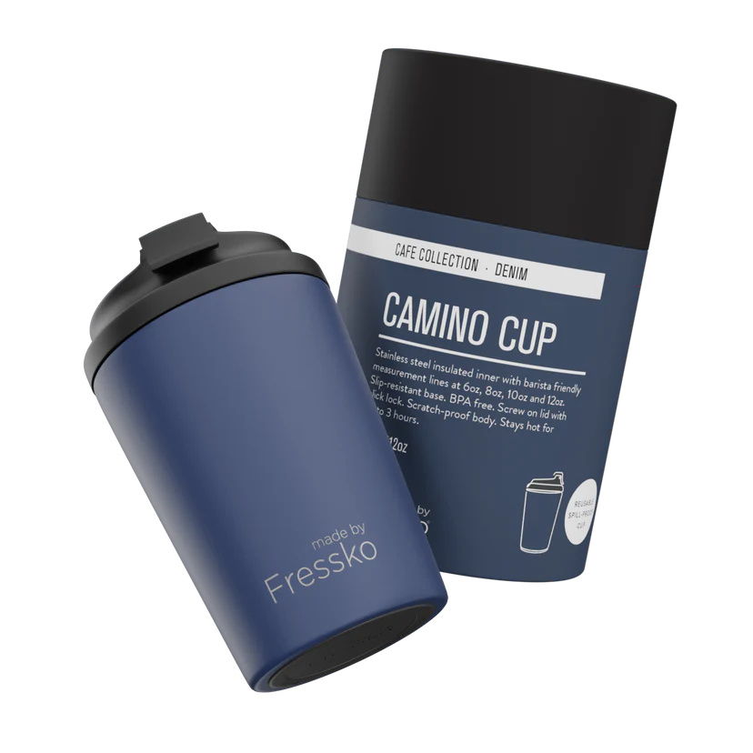 Camino - 340ml/12oz Cafe Cup, Denim