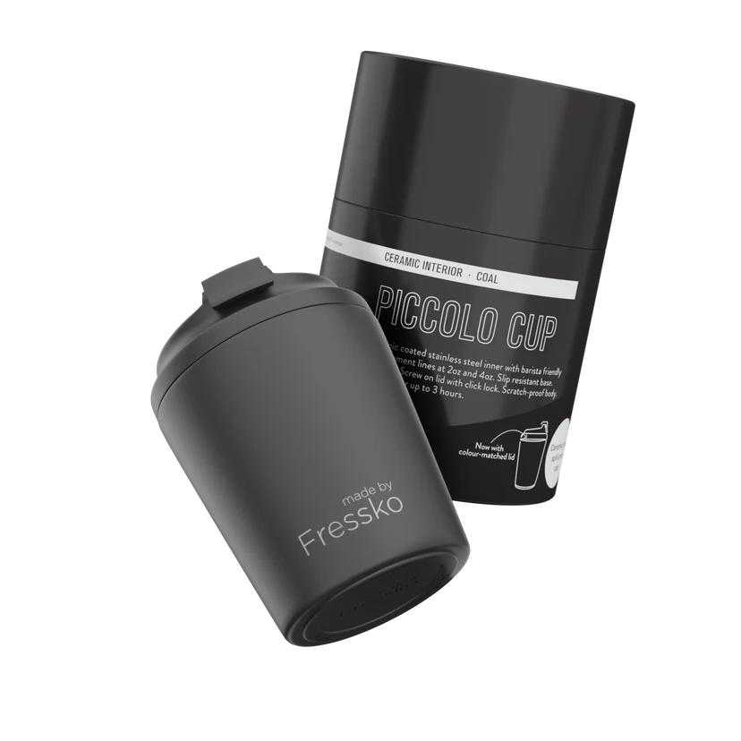 Piccolo CC - 4oz Cafe Cup, Coal