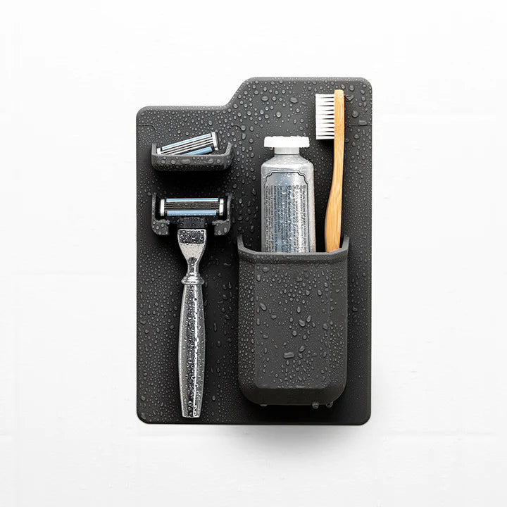 The Harvey - Toothbrush & Razor Holder, Charcoal