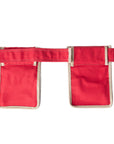 Canvas Gardening Belt - Red