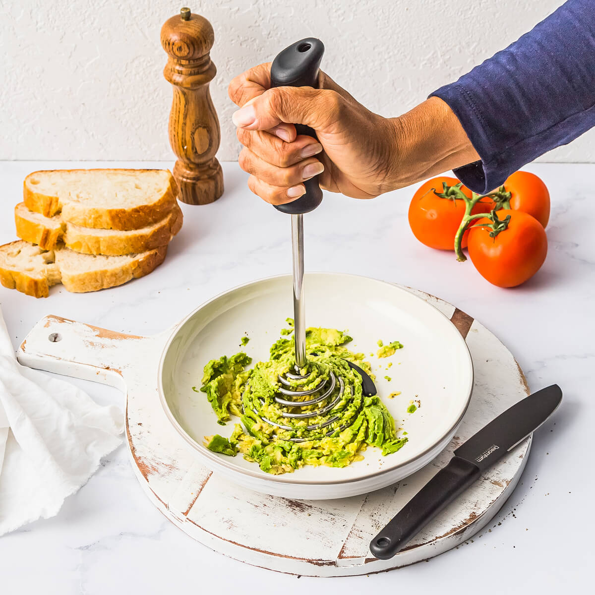 Smood - Ultimate Potato Masher, Black