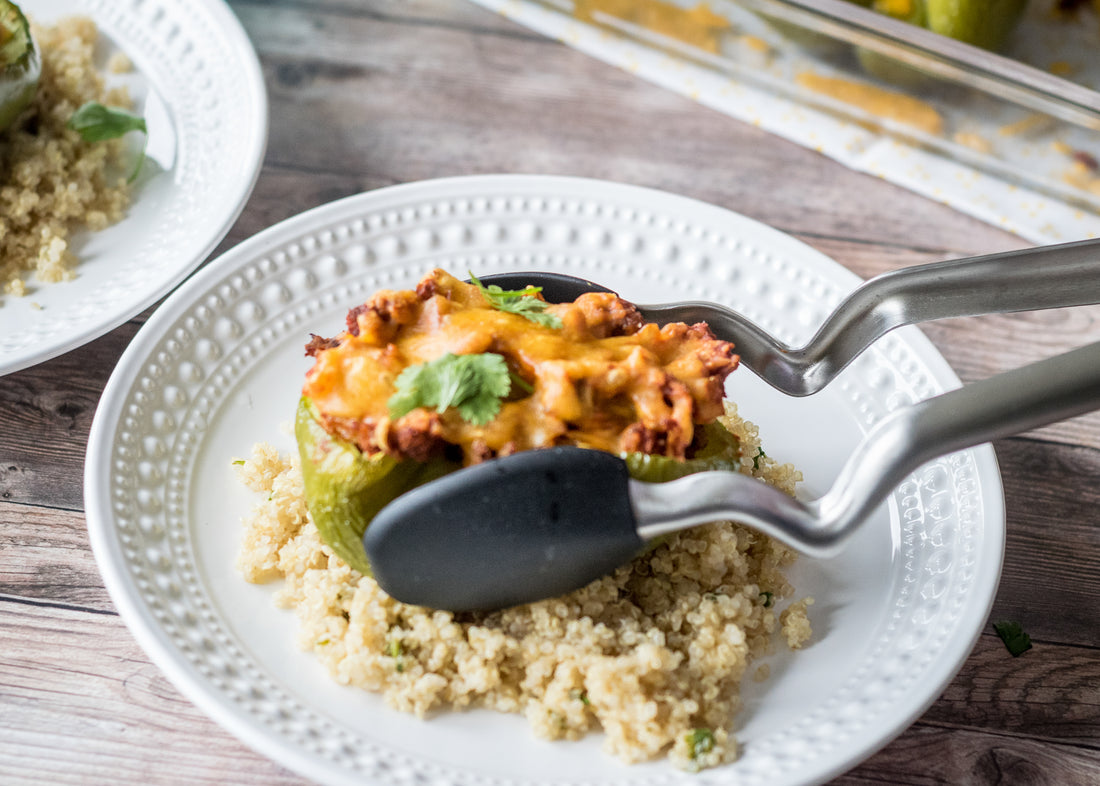 Clongs - 12" Click Lock Sit Up Tongs, Black