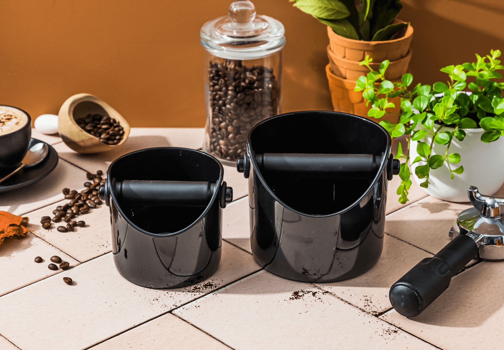 Big Grindenstein - Coffee Knock Box, Black