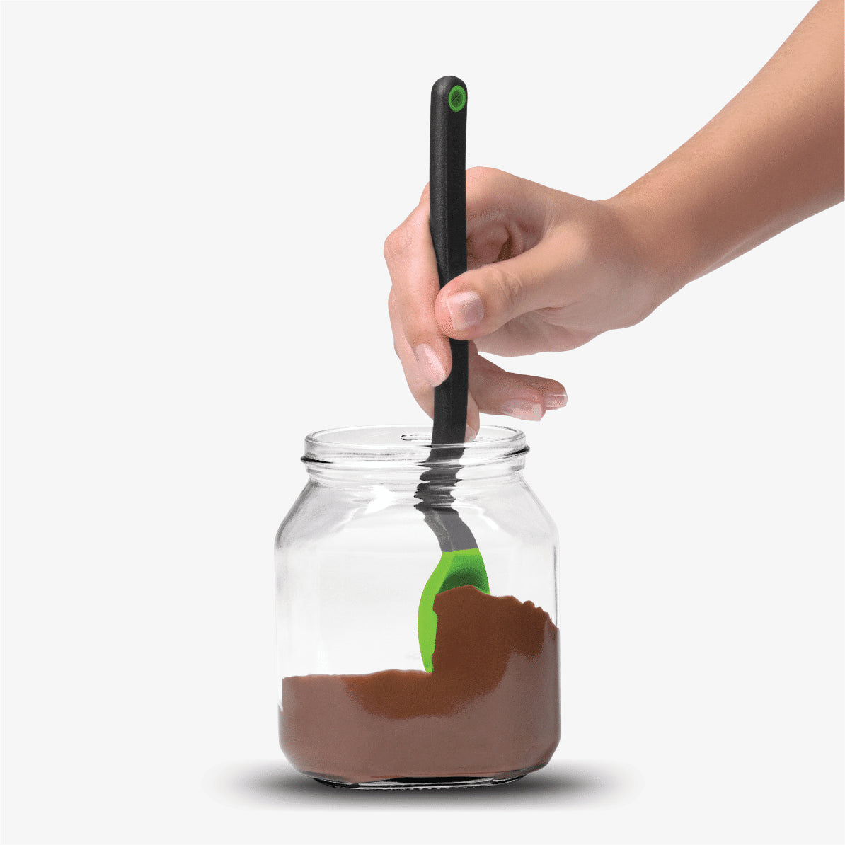 Mini Supoon - Sit Up Scraping Spoon, Green