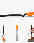 Mini Supoon - Sit Up Scraping Spoon, Orange