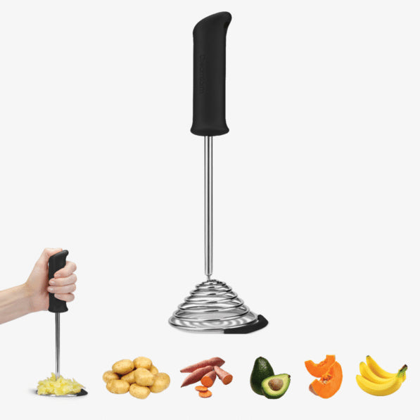 Smood - Ultimate Potato Masher, Black