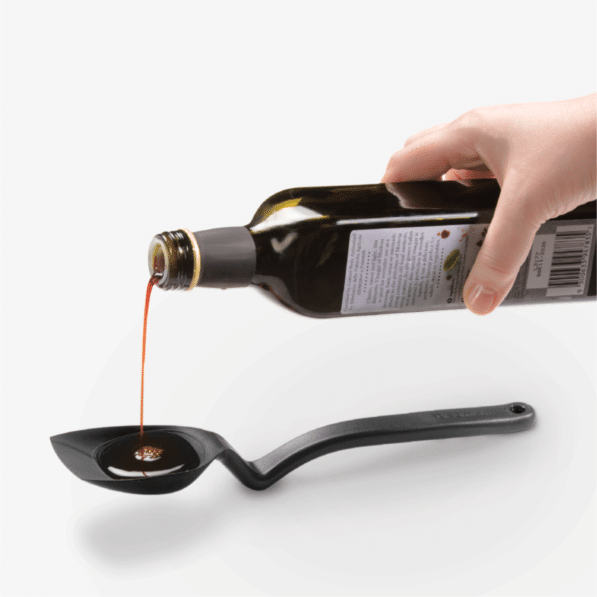 Supoon - Sit Up Scraping Spoon, Black
