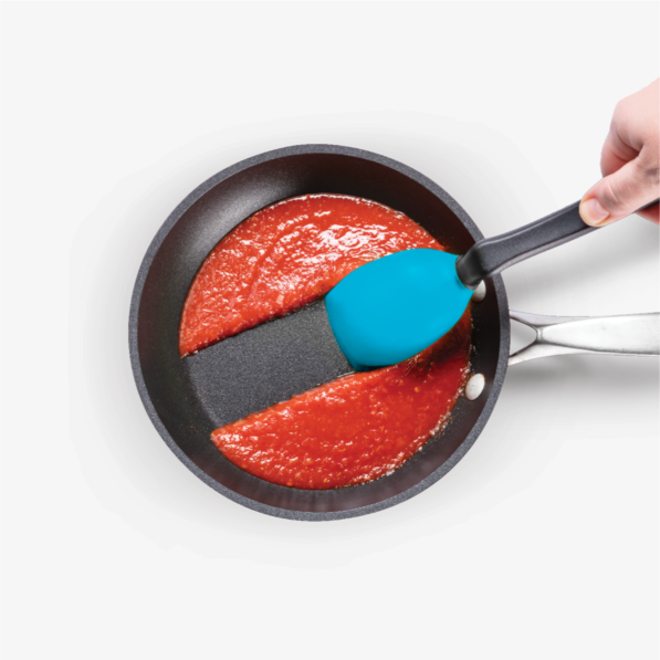 Supoon - Sit Up Scraping Spoon, Aqua