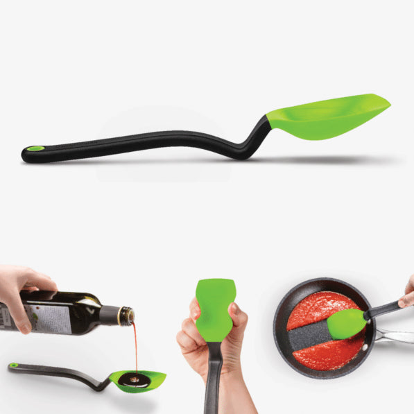 Supoon - Sit Up Scraping Spoon, Green