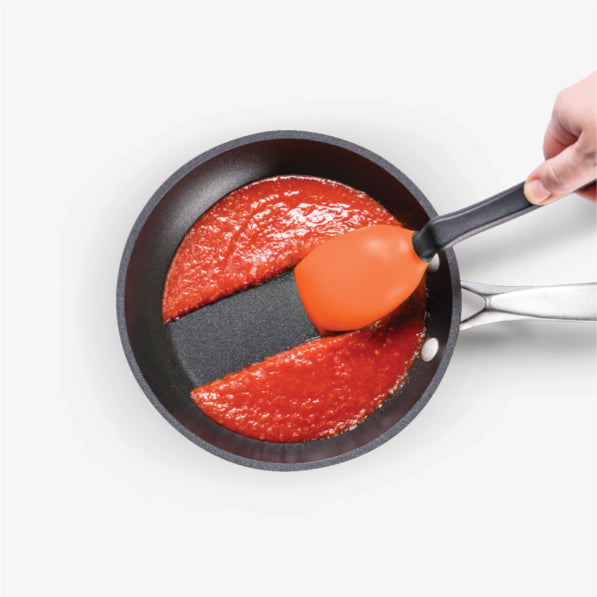 Supoon - Sit Up Scraping Spoon, Orange