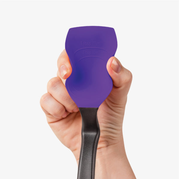 Supoon - Sit Up Scraping Spoon, Purple