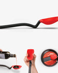 Supoon - Sit Up Scraping Spoon, Red