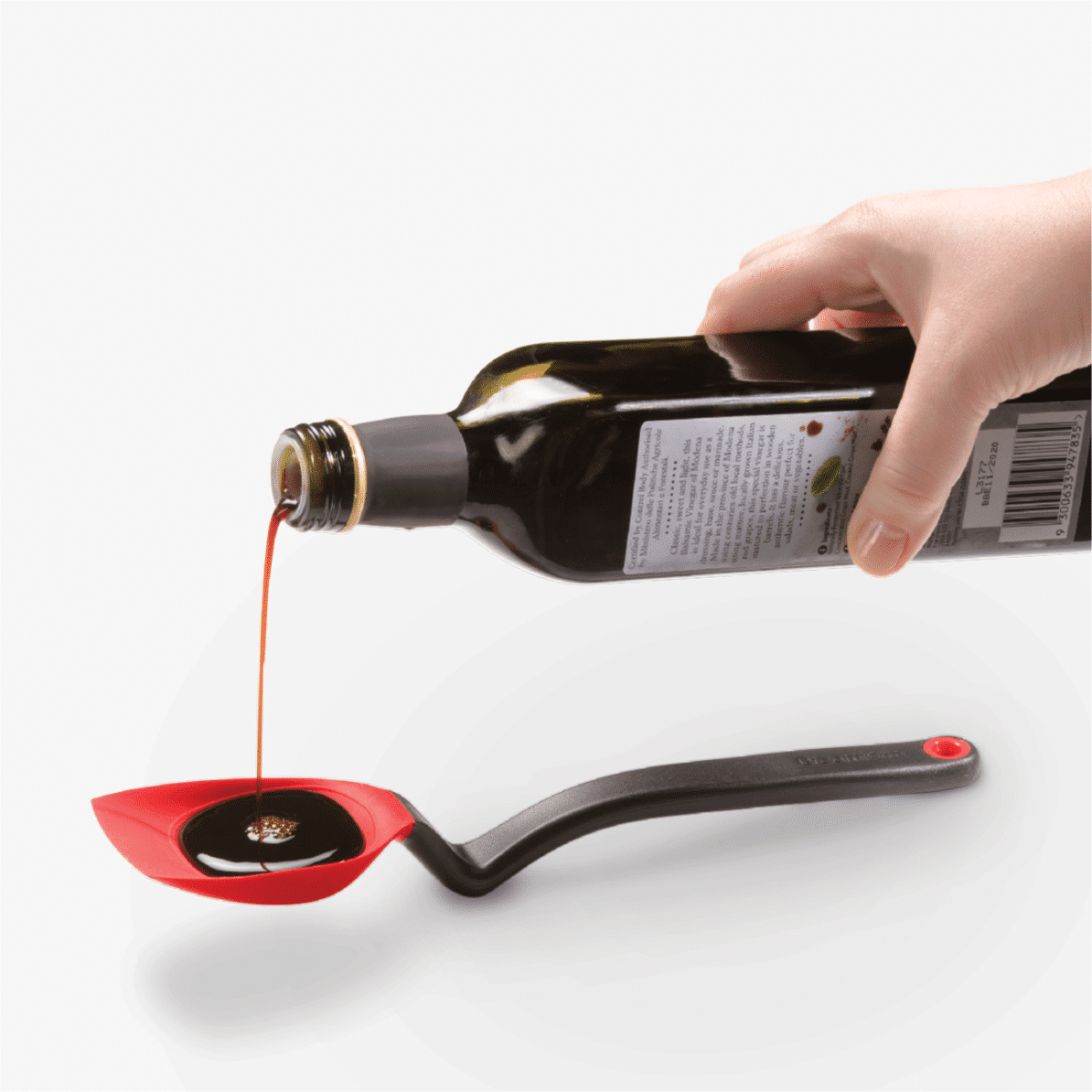 Supoon - Sit Up Scraping Spoon, Red