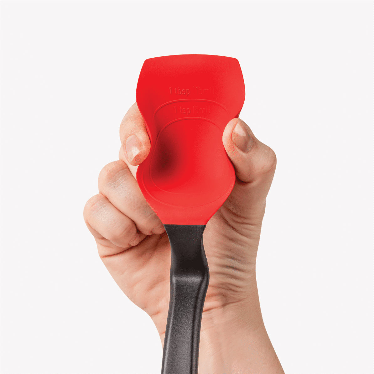 Supoon - Sit Up Scraping Spoon, Red