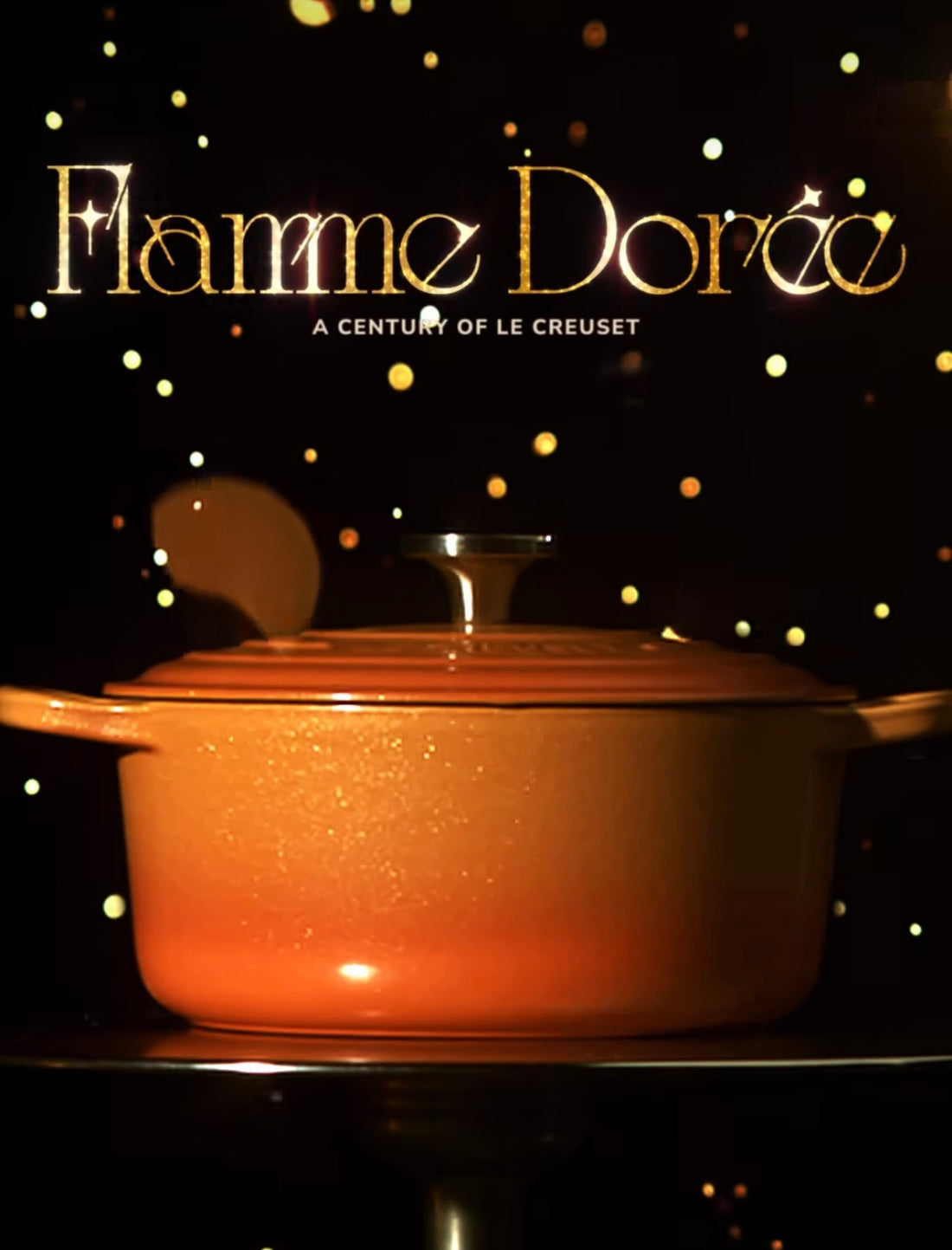 CI - 24cm Round Casserole, Ltd. Ed. Flamme Doree