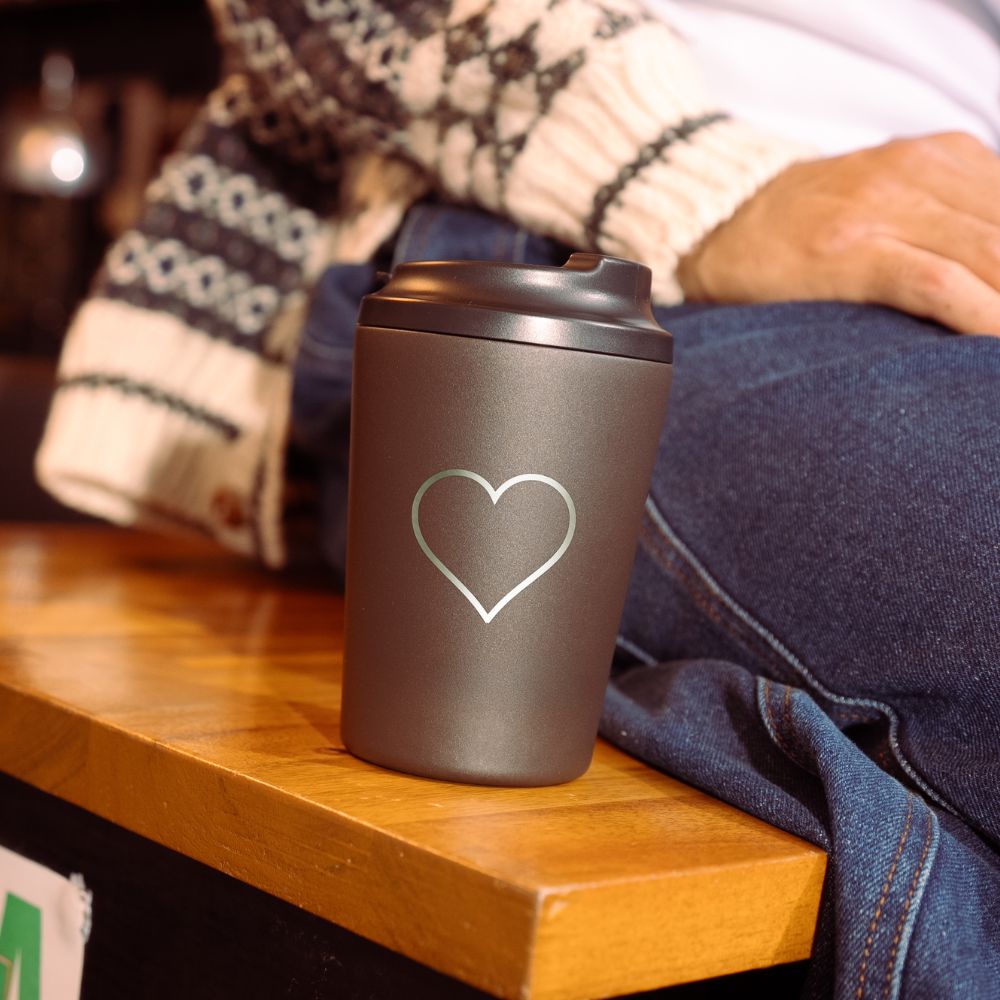 Camino CC - 340ml/12oz Cafe Cup, Heart Espresso