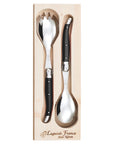 Laguiole - 2 Pce Salad Server Set, Black
