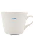 Word Range - 350ml Porcelain Mug, GOAT