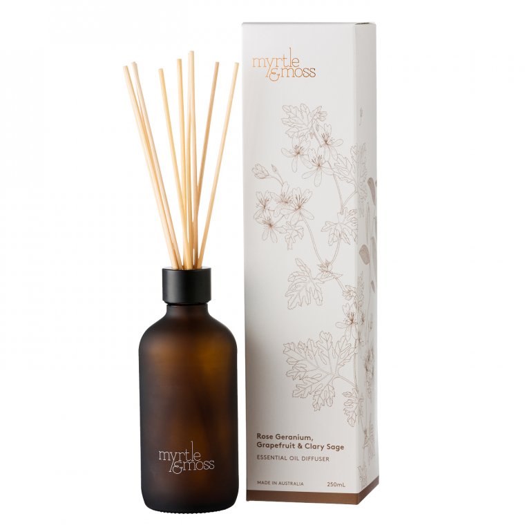 Rose Geranium - 250ml Essential Oil Diffuser