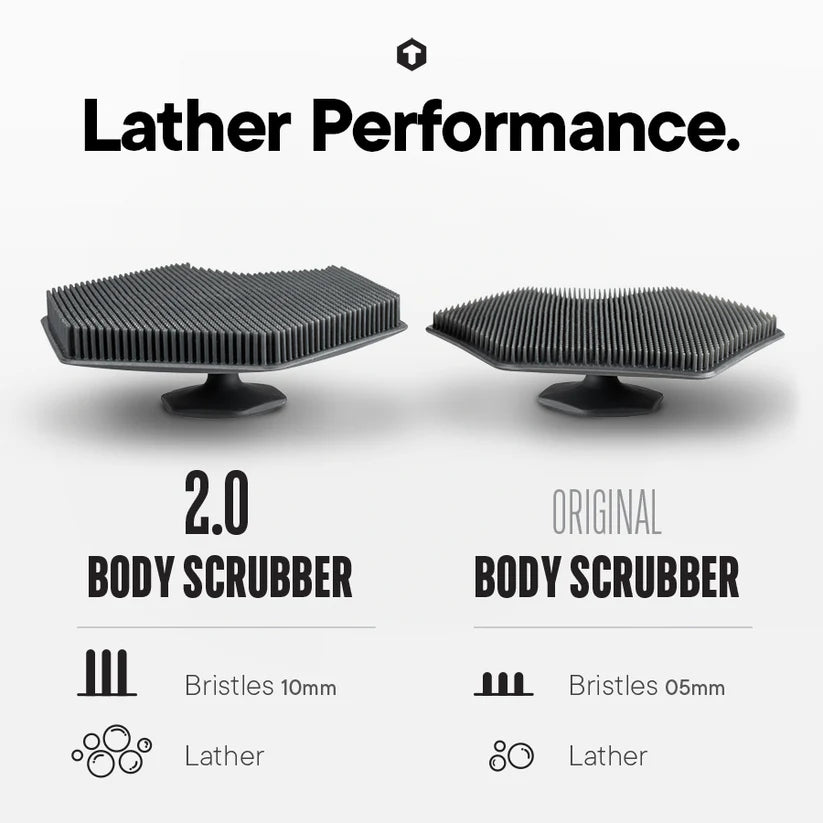 The Body Scrubber 2.0, Charcoal
