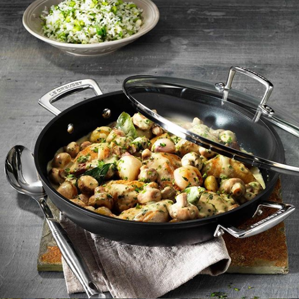 Toughened Non Stick - 30cm Shallow Casserole w Lid