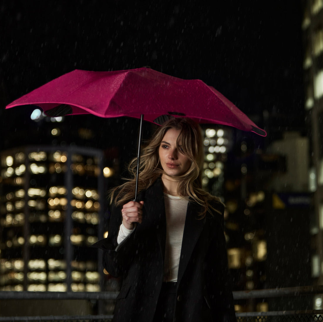 Metro - Compact Street Umbrella, Pink