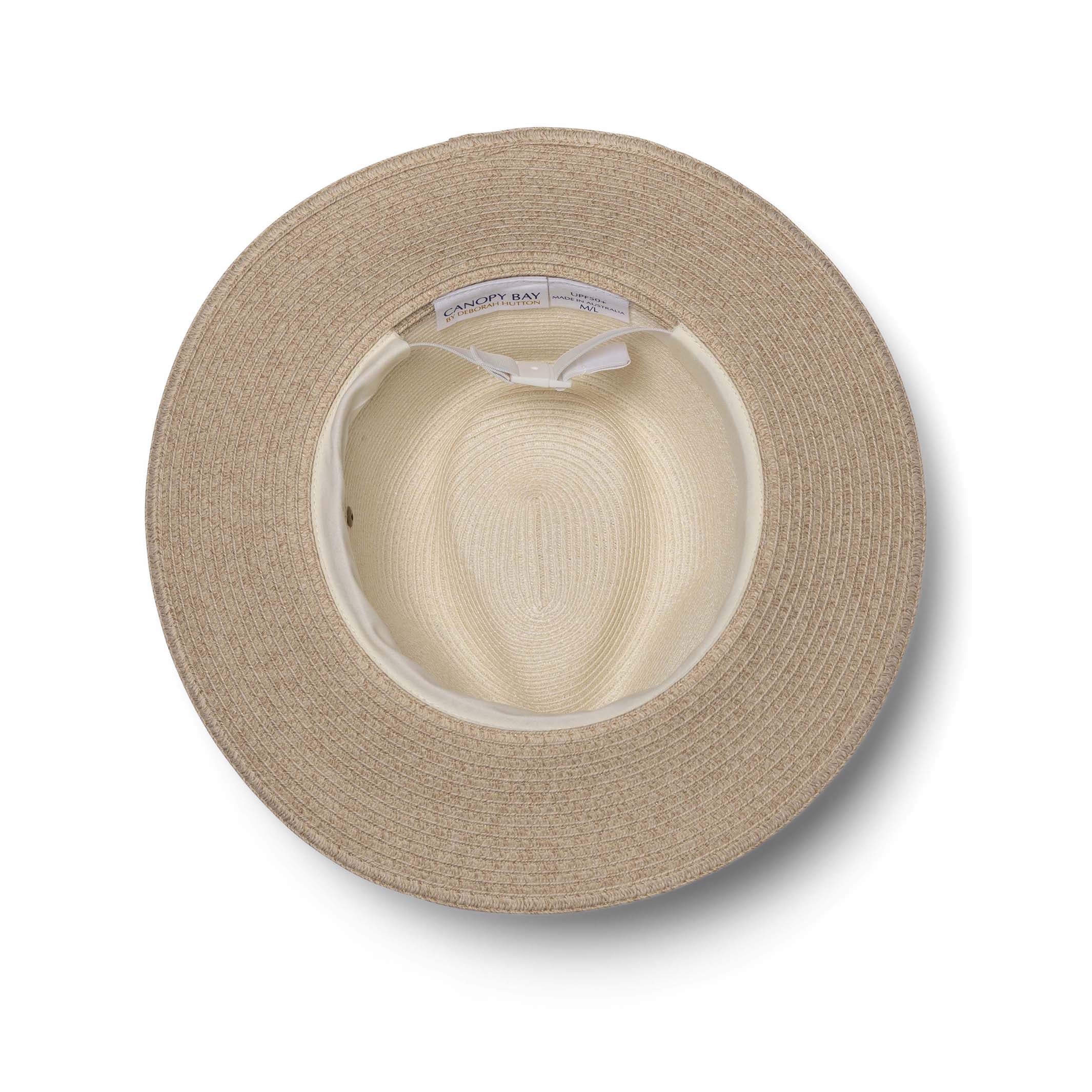 Parsley Bay - M/L Fedora, Ivory/Camel