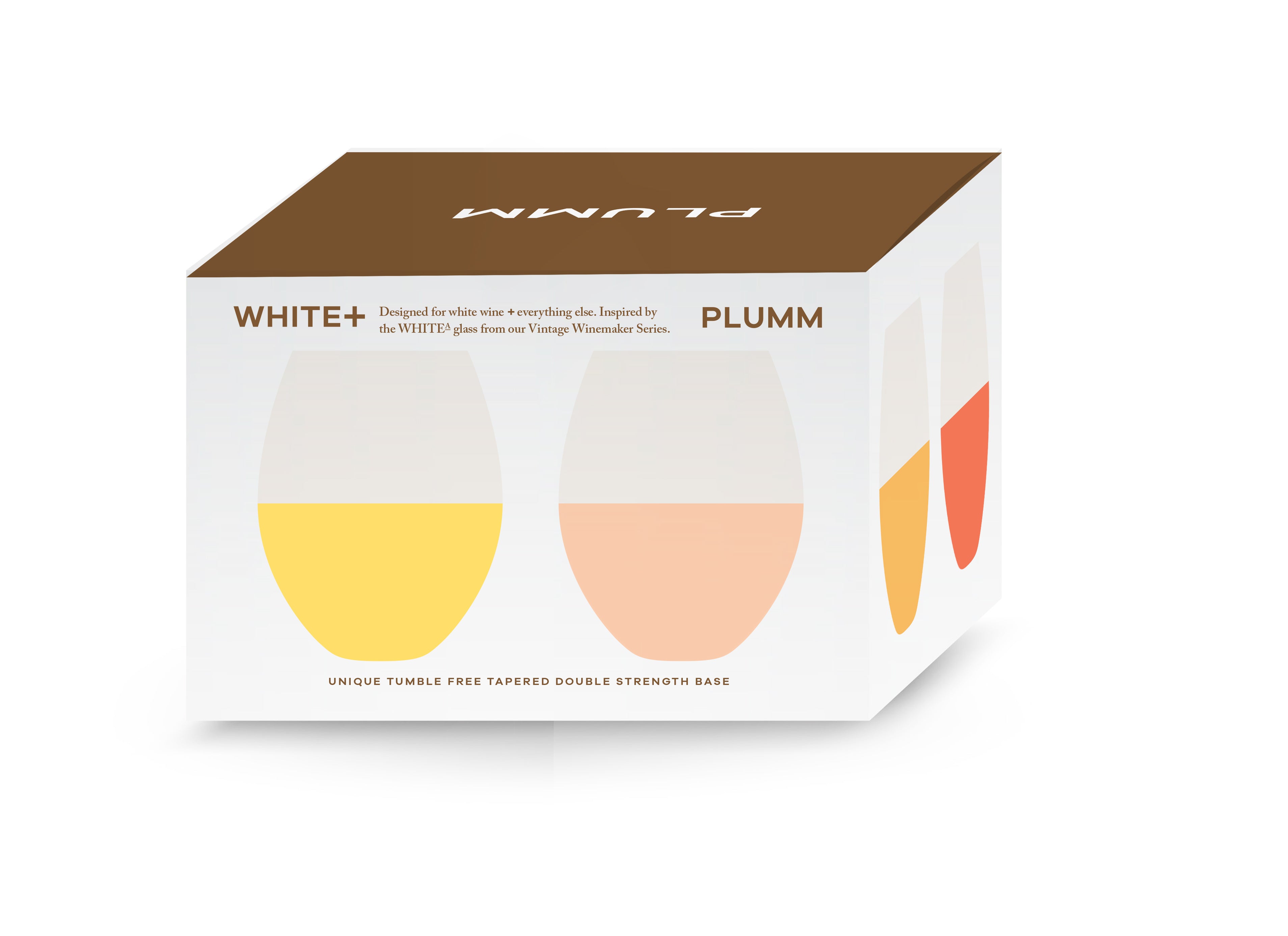 Stemless WHITE+ - 398ml, Set 4