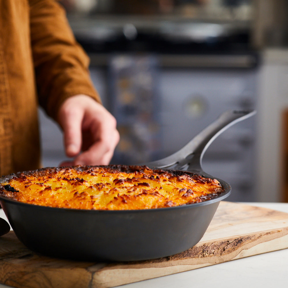 AUS-ION - 22cm Wrought Iron Sauteuse