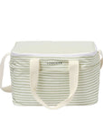 Sea Sage - Light Cooler Bag, Stripe
