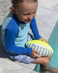 Tides Out - Neoprene Football, Citrus