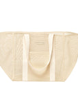 Oyster Cream - Mesh Beach Bag