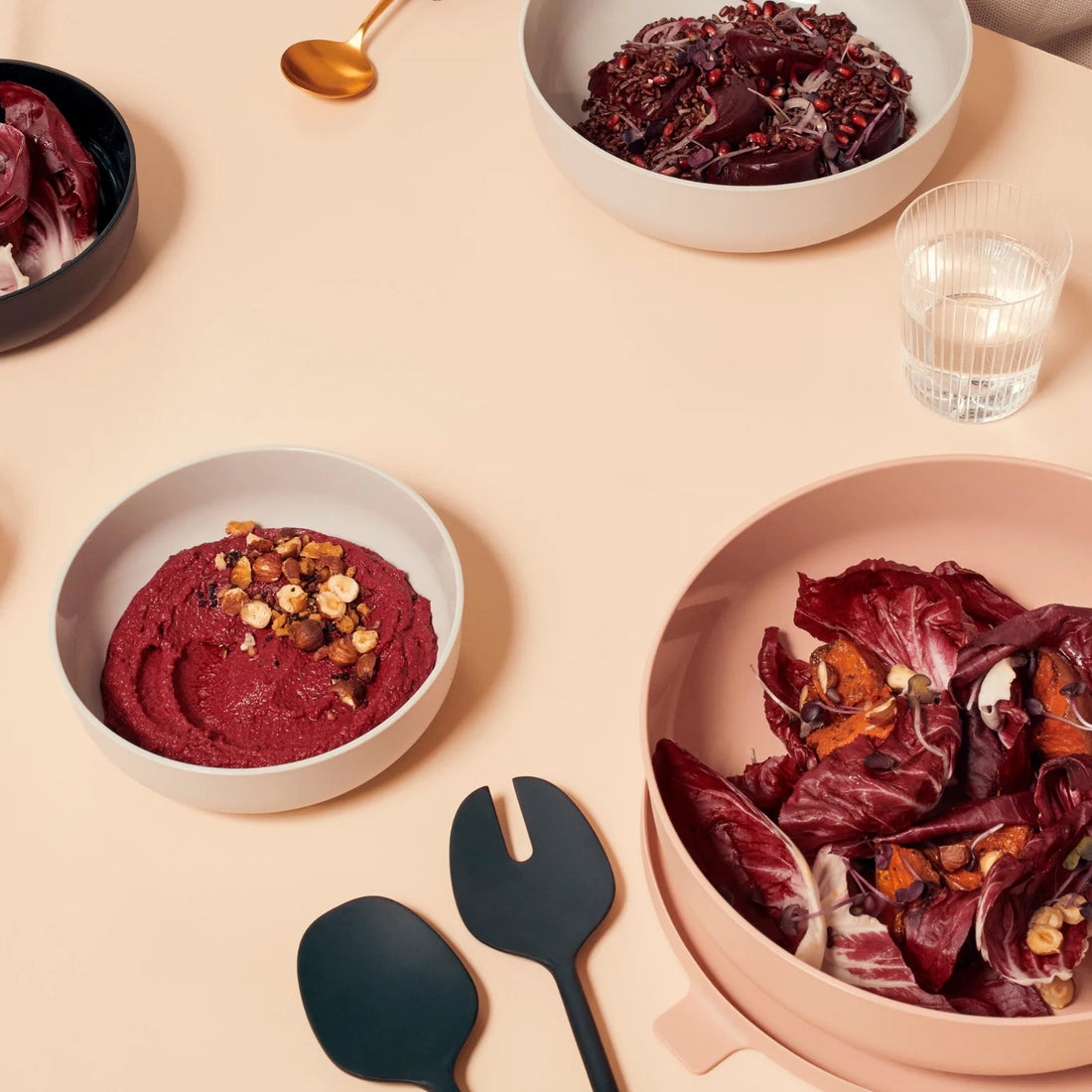 Midnight - Salad Set