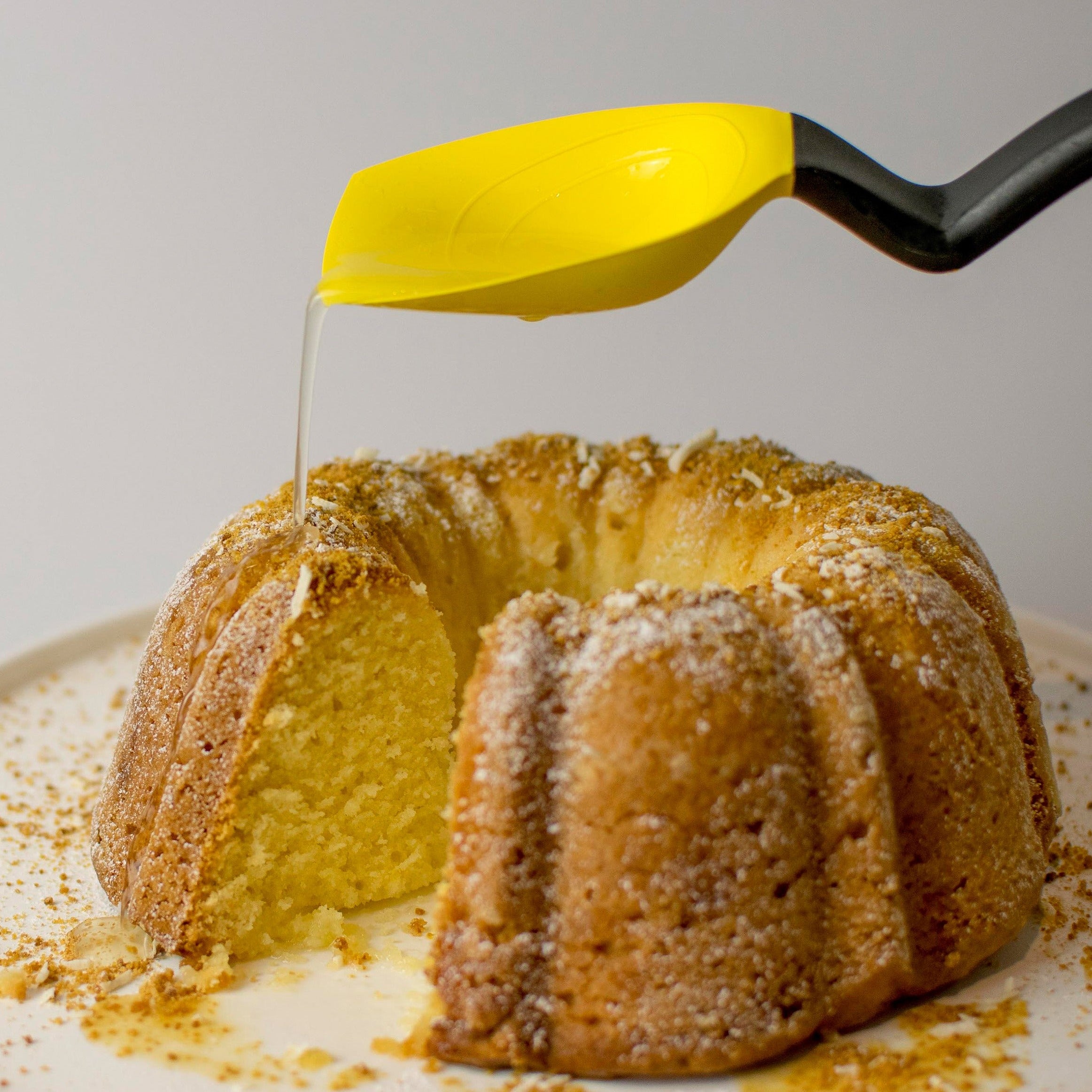 Supoon - Sit Up Scraping Spoon, Yellow