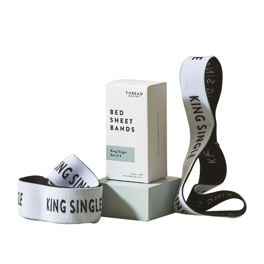Bed Sheet Bands - Set 2, King Single