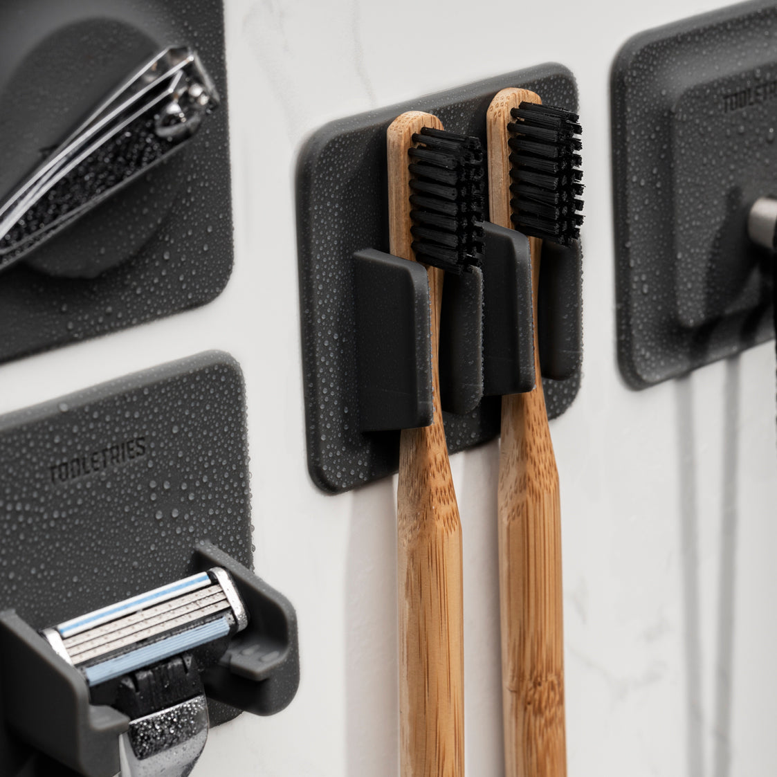 The Mason - Razor Holder, Charcoal